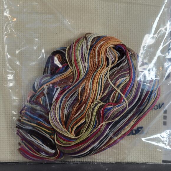 Bucilla Nativity Cross Stitch Kit 15"x8" by Nancy Rossi - Sealed 1995 - Picture 6 of 9